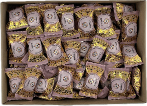 Хлопковые конфеты Халва Пашмак в бел.шок с клубникой 1кг