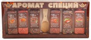 Набор "Аромат специй" казан кебаб + ложка 260 гр (коричн.кор)