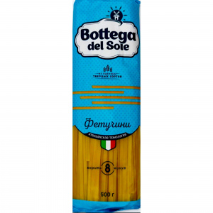 Bottega del Sole макарон. гр.B Фетучини 500г/20
