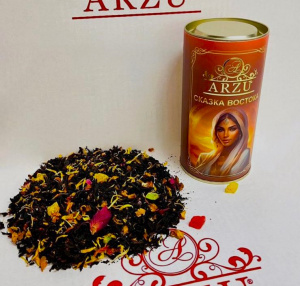 Чай в тубе Сказка востока 75гр*12 Арзу