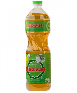 Масло хлопковое "ЛАЗЗАТ" 1л*12