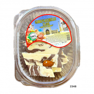 Халва ромбик 400г ФРУКТОВАЯ С МИНДАЛЕМ Узбекистан