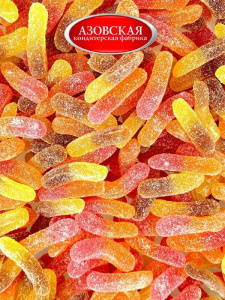 Мармелад жев. КИСЛЫЕ ГУСЕНЕЧКИ 1КГ