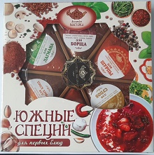 Южные специи для 1 блюд 190гр кор*20шт  (белая уп)