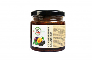 Сливы вяленые в растительном масле с травами и чесноком  200мл*12