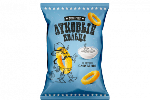 MiniFree лук.кольца 45г/24 Сметана
