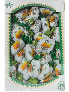 Конфеты ГРУША с грецким орехом глазированные 1кг