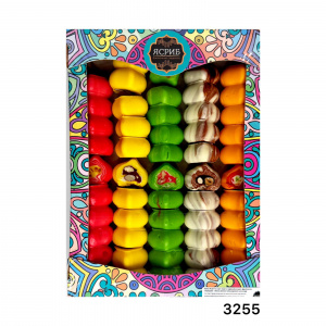 Халва рулет Ассорти Ясриб 1,5кг (манго-маракуя, смородина-банан, малина-мята)