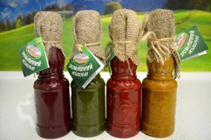 Ткемали из зеленой алычи ДОМАШНИЙ АСЫДЗБАЛ «Дары Абхазии Эшера» 250г