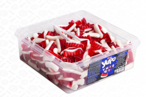 Жев.мармелад Ulker "Yupo" 1 кг Зубы дракулы с ароматом клубники