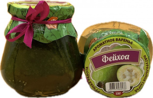 Варенье ЭКО Крым фейхоя лампочка балфетюр 330г упак*24шт