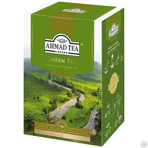 Чай Ахмад  Зеленый 100гр *12