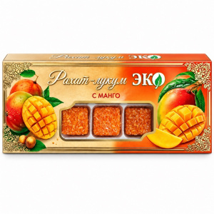 Подарочный набор рахат-лукума ЭКО с манго 190гр