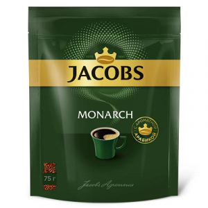 Кофе Якобс Монарх м/у 75гр *12