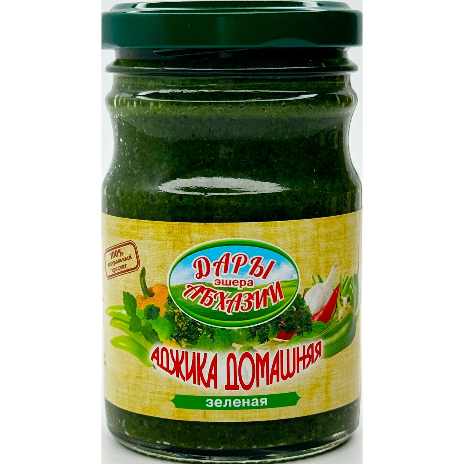 Аджика зеленая «Дары Абхазии Эшера» 210г