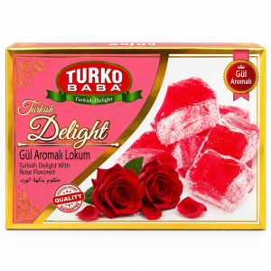 Рахат-лукум Turko Baba со вкусом розы, 225 г