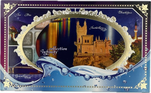 Рахат-лукум подарочная коробка "Ласточкино гнездо Infinity Collection" 380гр