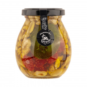 НЕЖНОСТЬ premium Десерт из орехов и цукатов в меду 0,330 кг (1 упаковка 20 шт)