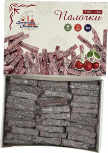 Лукум пальчики ВФ с вишней 1кг кор*10шт