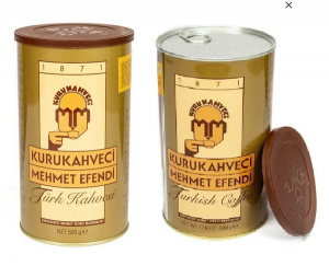 Кофе 500г МОЛОТЫЙ ТУРЕЦКИЙ МЕХМЕТ ЭФЕНДИ MEHMET EFENDI TURK KAHVESI *6