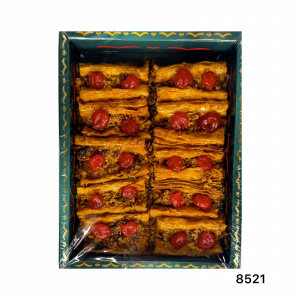 Пахлава Принцесса с вишней и грецким орехом 0,5 кг