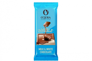 Шоколад молочный и белый OZera Milk White 24г