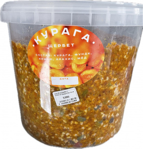 Щербет с КУРАГОЙ (ведро) 5кг Сочи