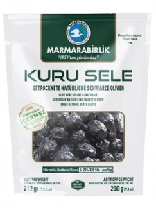 Маслины "Marmarabirlik" 0,2 кг S-291-320 KURU SELE дойпак 1/24