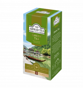 Чай АХМАД   25пак Зеленый *12