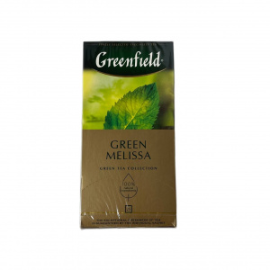 Чай Гринфилд  25пак Грин Мелисса зеленый *10