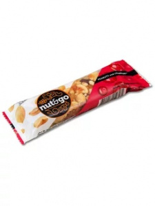 Батончик NUT&GO с арахисом и клюквой 42г