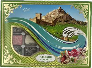 Рахат-лукум подарочная коробка "Судак Волна" 350гр