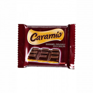 Шоколад Ulker Caramio молочный с карамелью 55 гр 1/12
