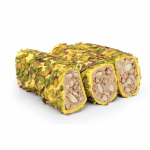 Лукум сарма Дыня с миндалем в фисташке 5кг D457