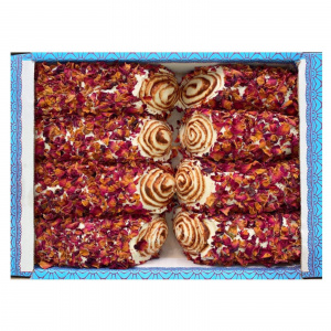 Рахат-лукум"Ролл Сулейман в лепестках роз" кор*2кг