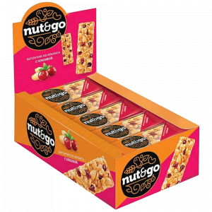 Батончик Nut&go арахис и мармелад,глазиров.42г КА