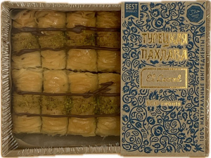 Турецкая пахлава Бурма кокосовая "Баунти" 450г кор*24шт