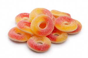 ХАРИБО  Peaches1 кг (6 в кор) (персики КОЛЬЦО)