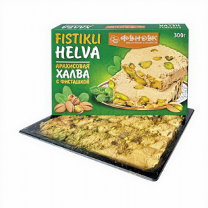 Халва арахисовая "Фундук" 300 гр с фисташкой