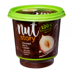 Паста ореховая Nut Story c добавлением какао 350г*12