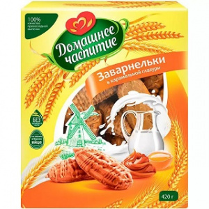Заварнельки в карамельной глазури 420г