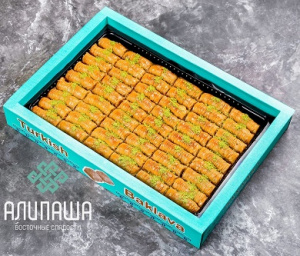 Пахлава "Бурма"  с грецким орехом в начинке (54 шт; 2100 гр)
