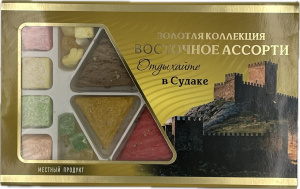 Подарочная коробка Золотая коллекция "Восточное ассорти Судак" 500гр