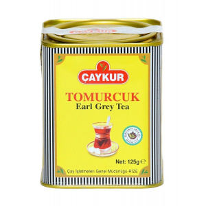 Чай черный "Caykur" Tomurcuk Бергамот 125 гр ж/б 1/24