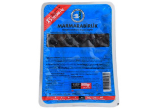 Маслины "Marmarabirlik" 0,8 кг XS-321-350 вакуум 1/12 (синяя уп.)