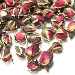 Бутоны роз (красные) 90гр ДЖАНФУД  (12 шт./кор)