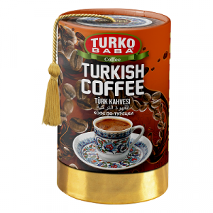 Кофе в цилиндре 200г Турецкий кофе (TÜRK KAHVESİ K225)