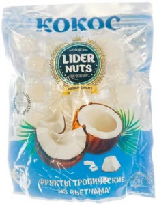 Кокос Кубики ЛИДЕР натс. 0,5кг