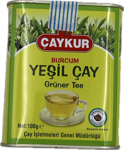 Чай зеленый "Caykur" Burcum 100 гр ж/б 1/24