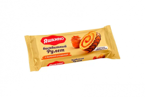 Рул.биск. Яшкино С вареной сгущенкой 200г/14